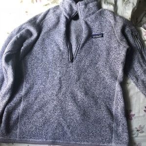 Patagonia pullover purple sweater